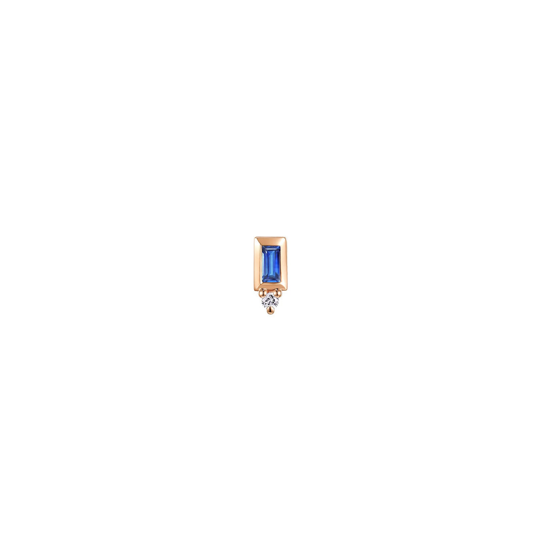 Pippa Diamond - Bezel Baguette Gemstone