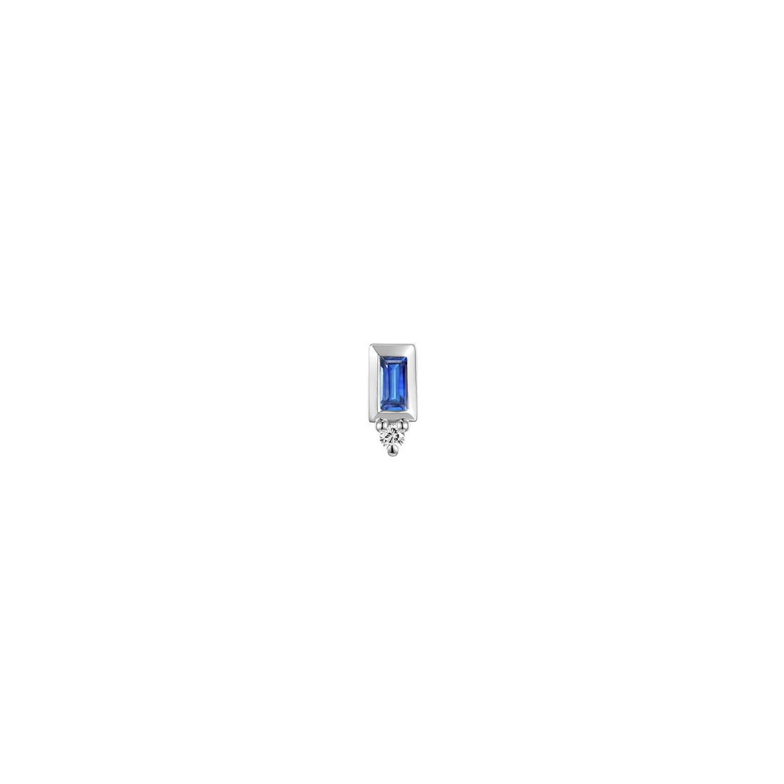 Pippa Diamond - Bezel Baguette Gemstone