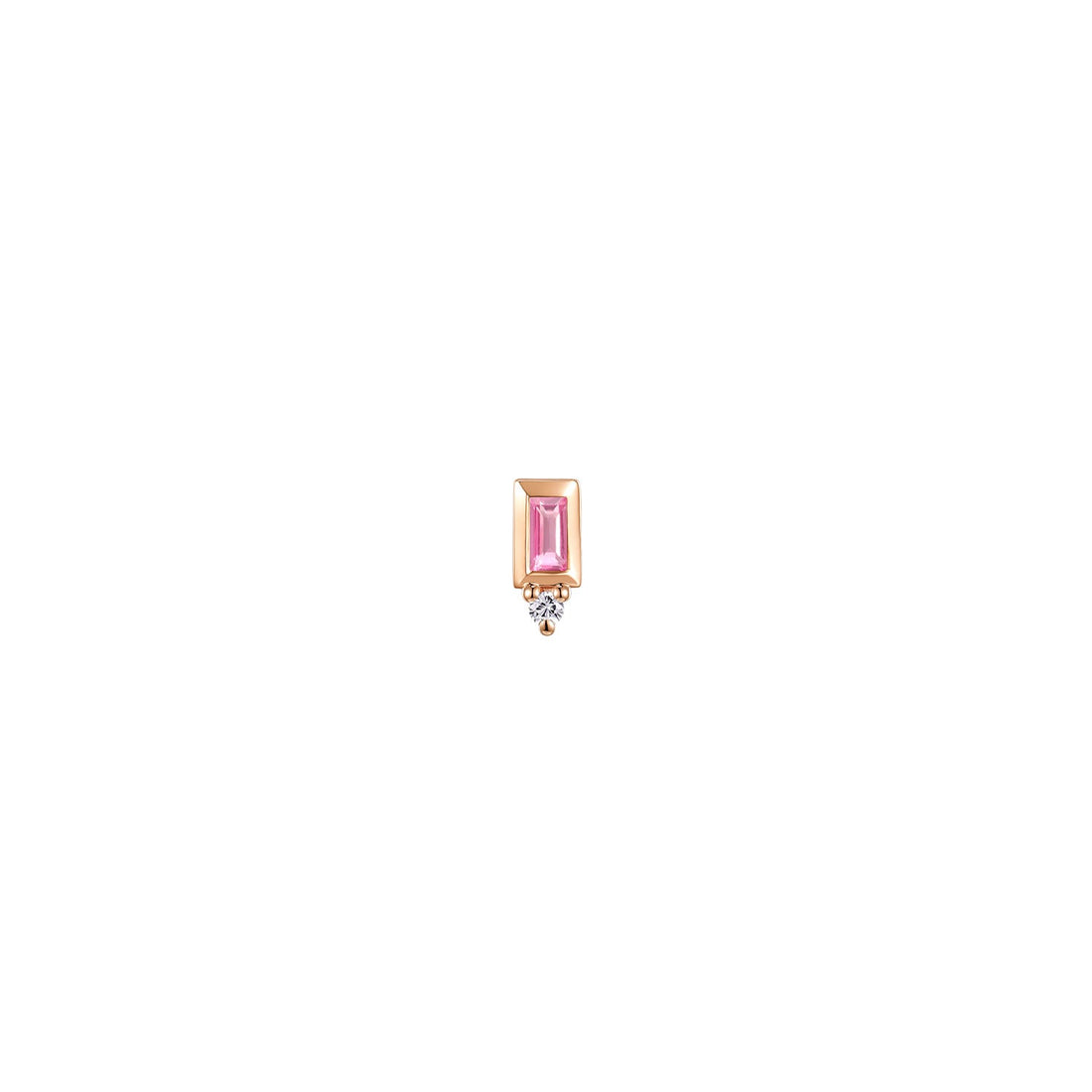 Pippa Diamond - Bezel Baguette Gemstone