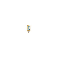 Pippa Diamond - Bezel Baguette Gemstone