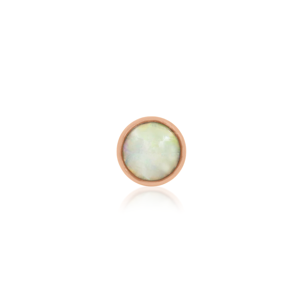 Bezel Set Cup with Opal — Junipurr