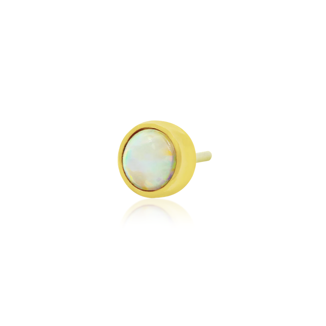 Bezel Set Cup with Opal — Junipurr