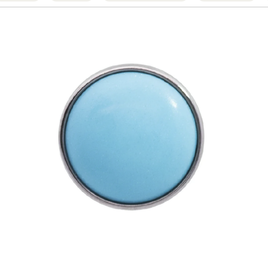 Bezel Set Titanium Cabochons — Junipurr