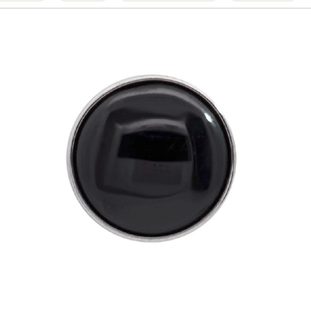 Bezel Set Titanium Cabochons — Junipurr