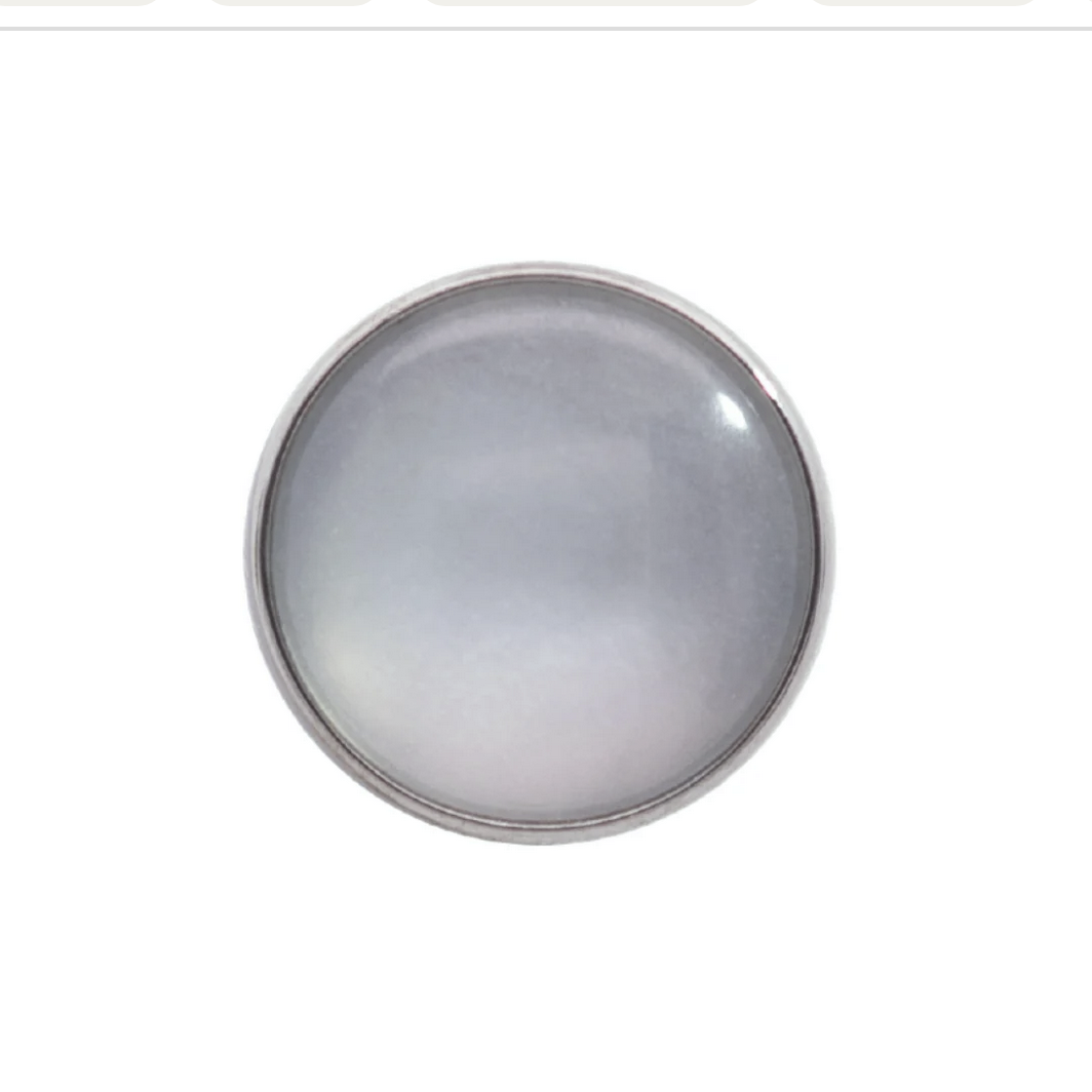 Bezel Set Titanium Cabochons — Junipurr