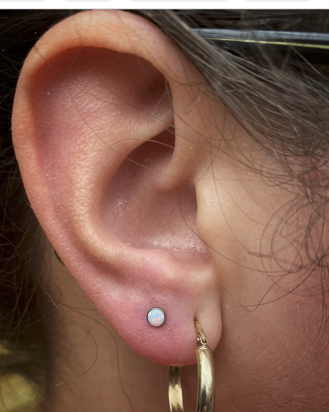 Bezel Set Titanium Cabochons — Junipurr