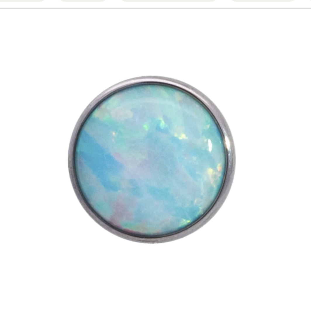 Bezel Set Titanium Cabochons from Junipurr