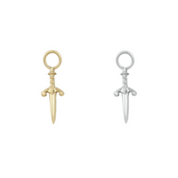 Blade Gold Charm — Buddha