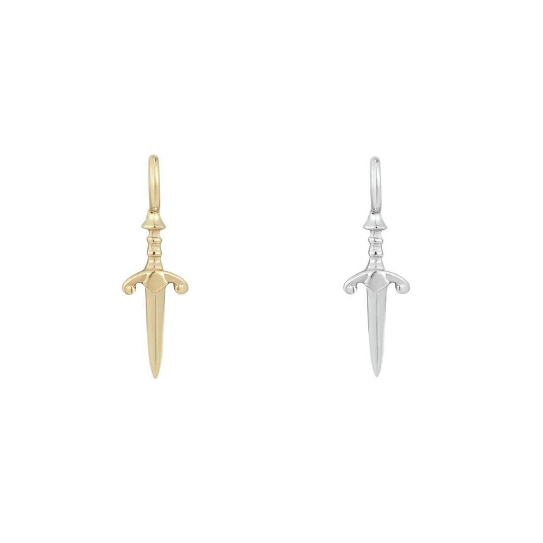 Blade Gold Pendant — Buddha