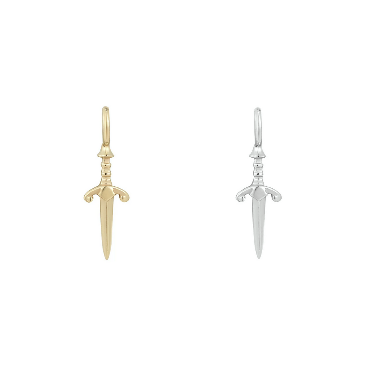 Blade Gold Pendant — Buddha