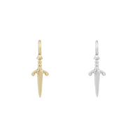 Blade Gold Pendant — Buddha