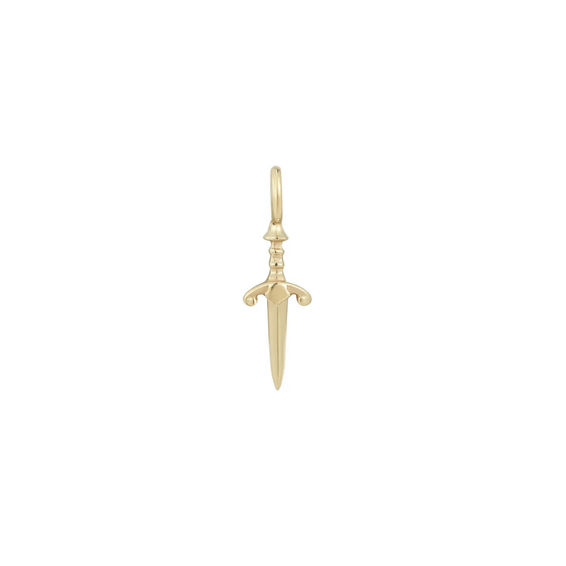 Blade Gold Pendant — Buddha