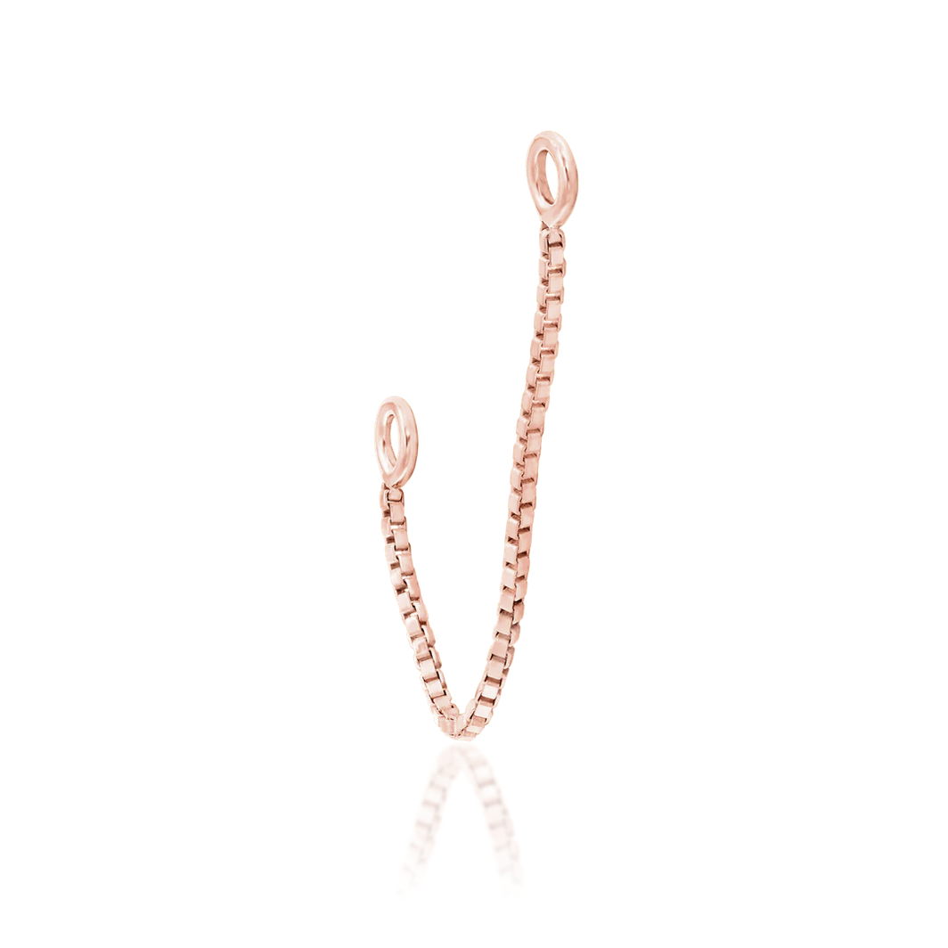 Box Chain from Junipurr Rose Gold (Vault)
