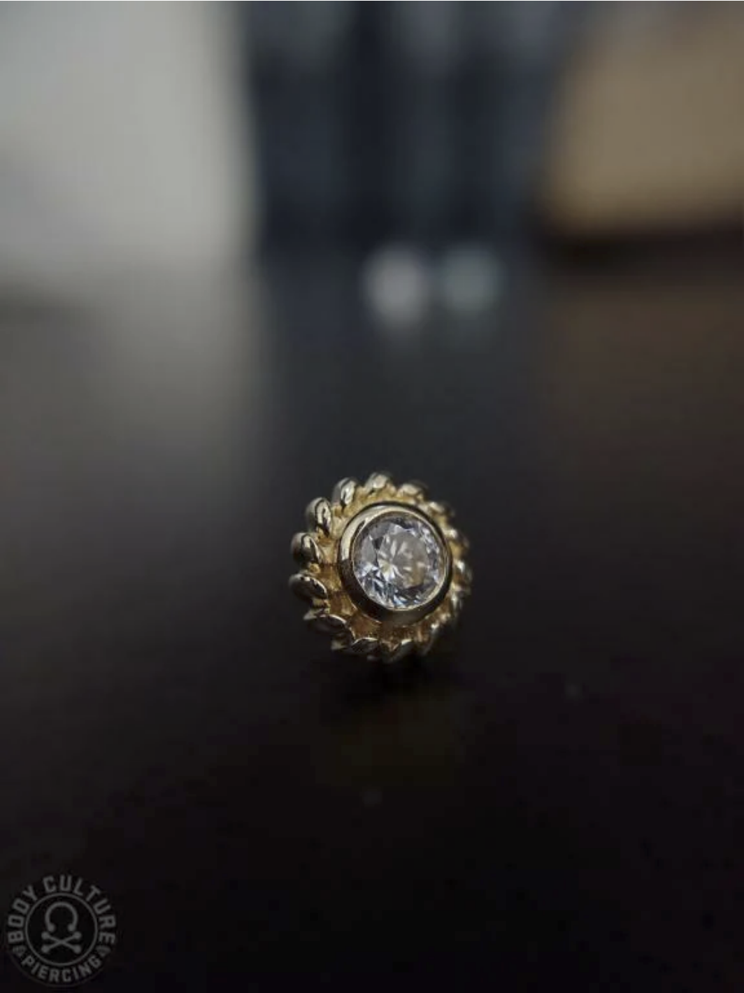 Braided CZ Bezel Set from Junipurr