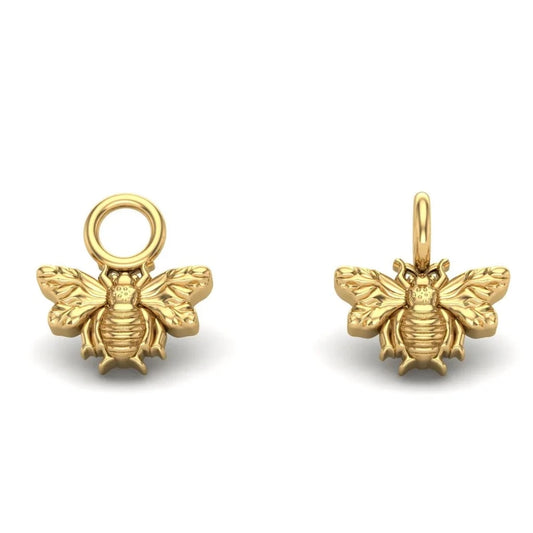 Bumble Bee Charm from Mushroom