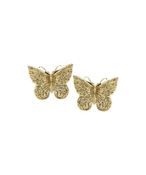 Gold Butterfly End — Anatometal