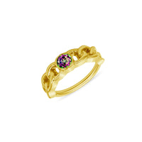 Curb Bezel Seamless Ring — NorVoch