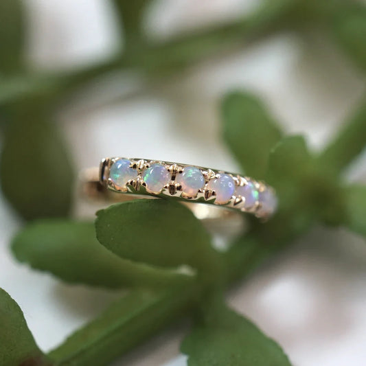 Cabochon Gemstone Huggie from Modern Mood