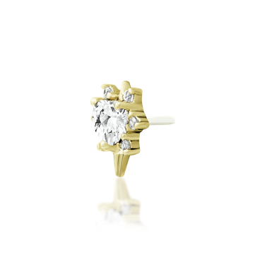 Cadence White CZ — Junipurr