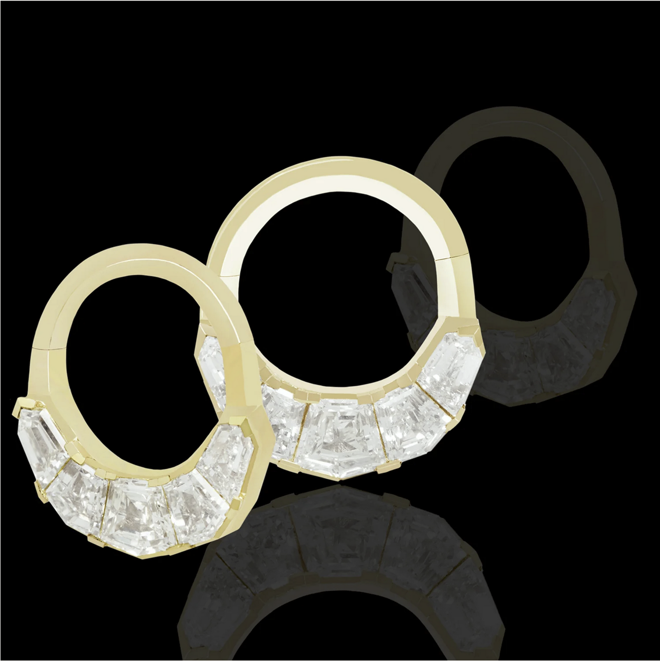 Calibré Clicker with Diamonds from Maya