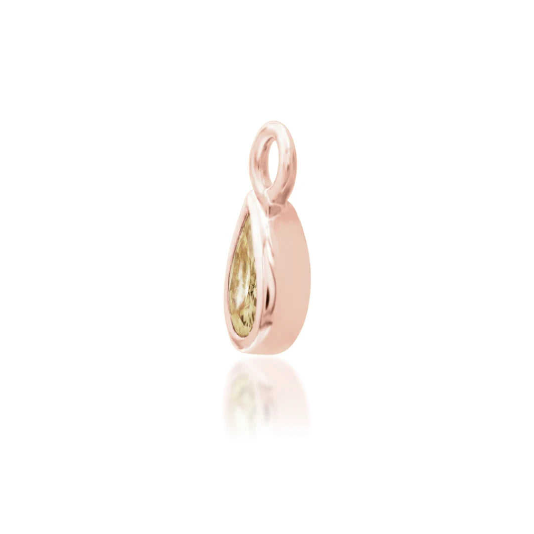 Calla with Champagne CZ from Junipurr