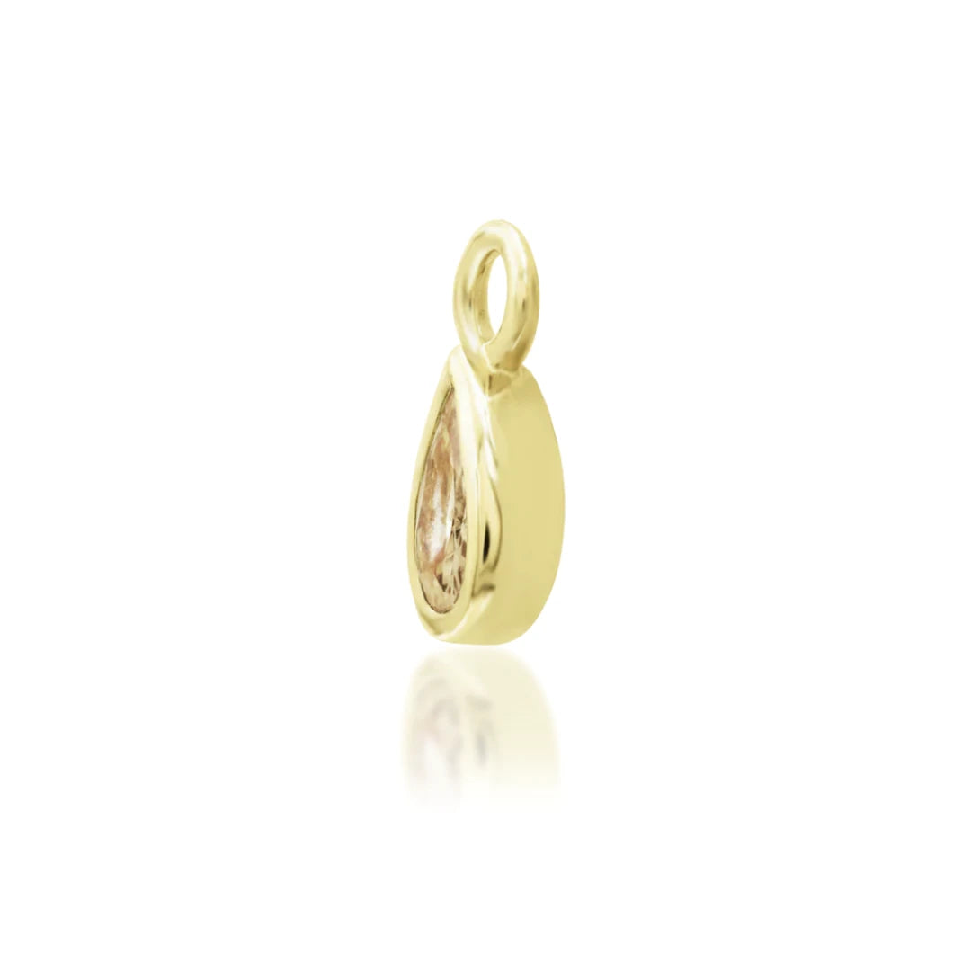 Calla with Champagne CZ from Junipurr