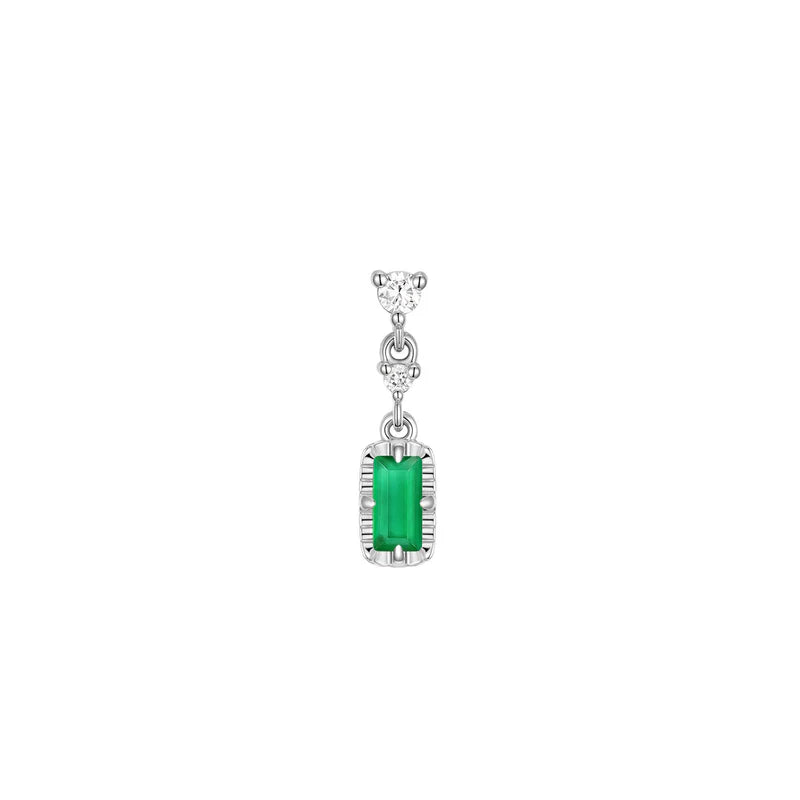 Cascade 2 with Fluted Edge Baguette Colored Gemstone from Modern Mood