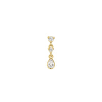 Cascade 2 with Pear Diamond Drop — Modern Mood