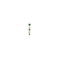 Cascade 3 - Faceted Gemstone — Modern Mood