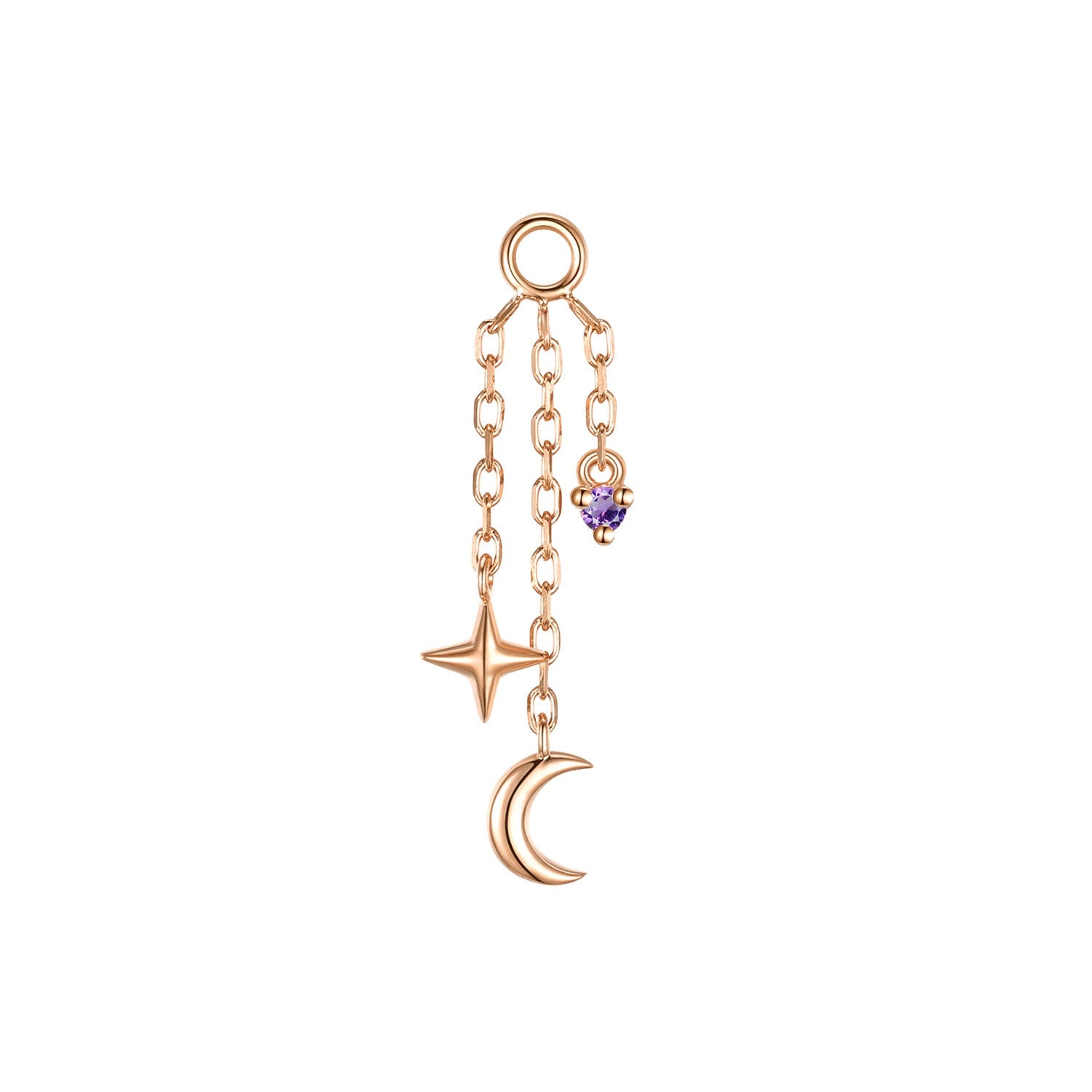 Cassiopeia Charm - Faceted Gemstone