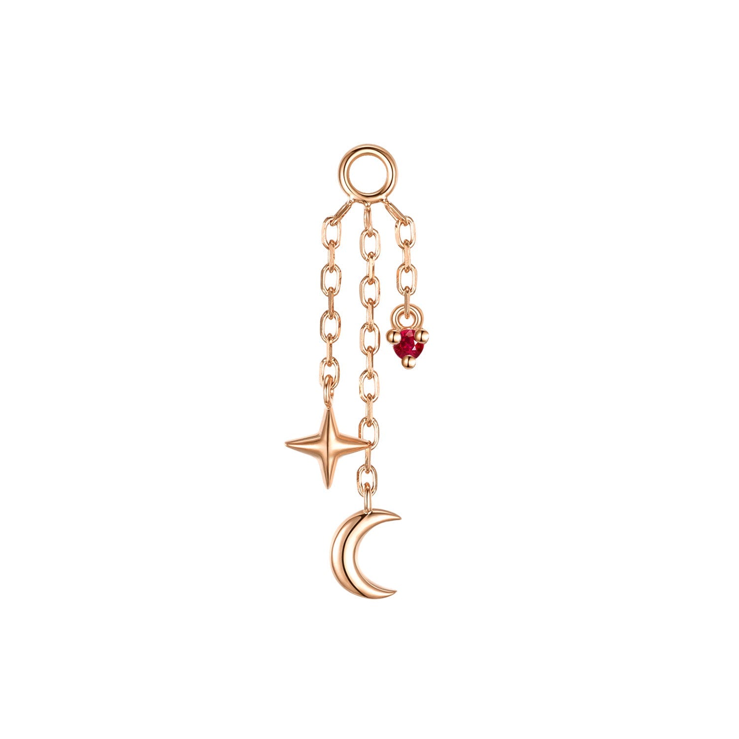 Cassiopeia Charm - Faceted Gemstone