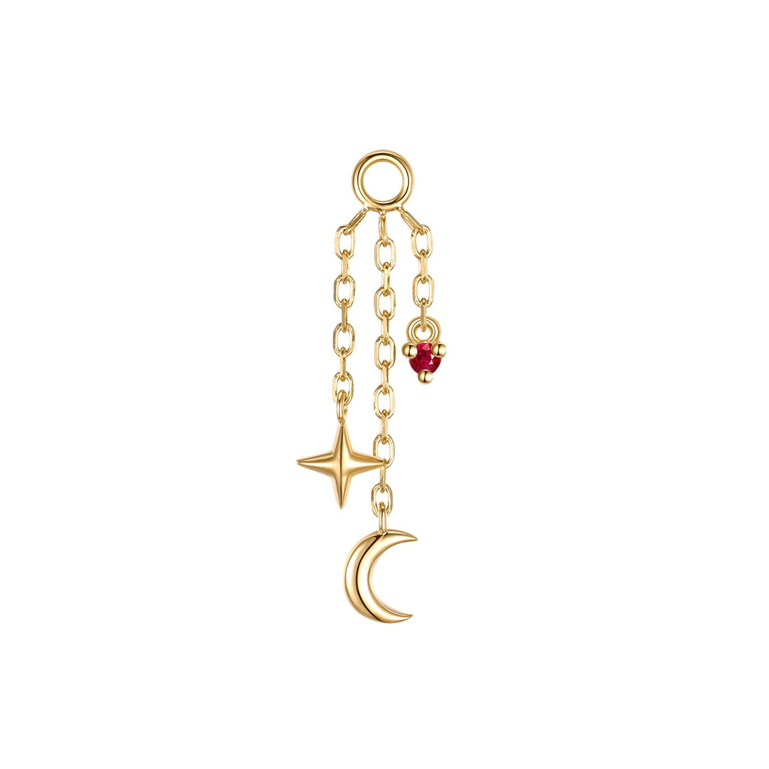 Cassiopeia Charm - Faceted Gemstone