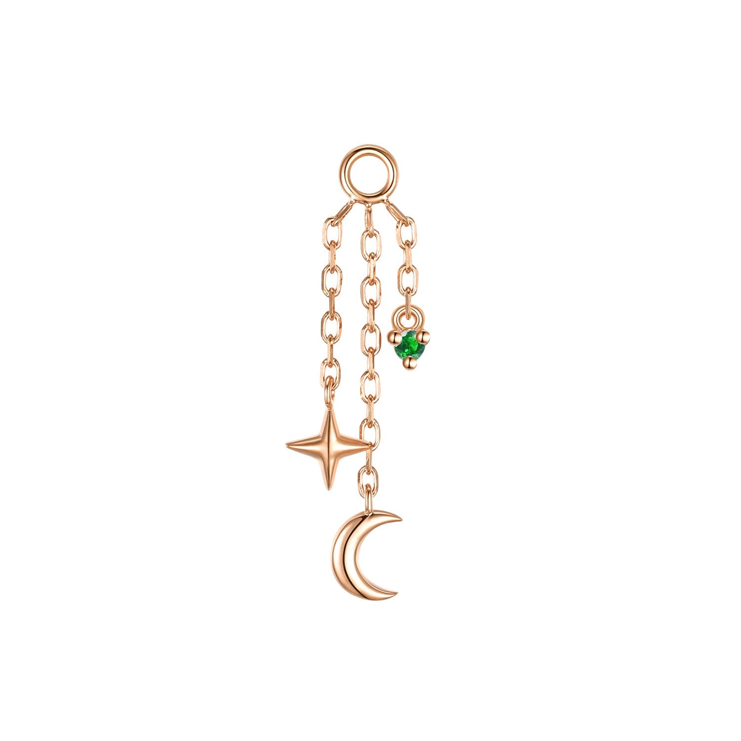 Cassiopeia Charm - Faceted Gemstone
