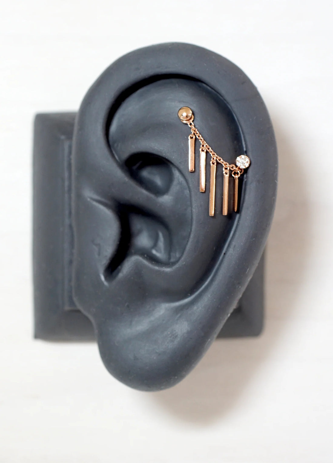 Chain with Dripping Gold Bars — Modern Mood