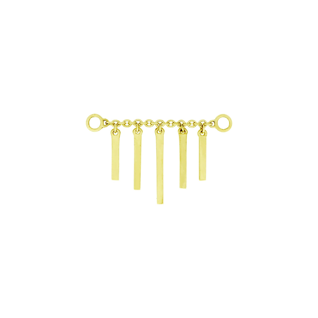 Chain with Dripping Gold Bars — Modern Mood