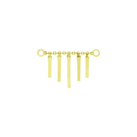 Chain with Dripping Gold Bars — Modern Mood