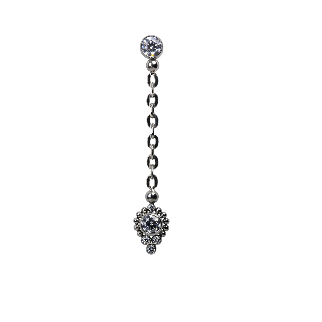 Charm Dangle Charm Bezel Top