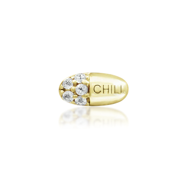 Chill Pill White CZ — Junipurr