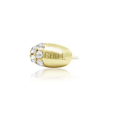 Chill Pill White CZ — Junipurr