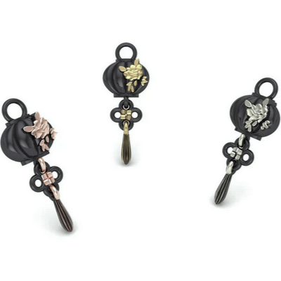 Chinese Lantern Charm from Mushroom