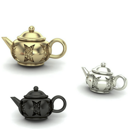 Chinese Tea Pot from Mushroom