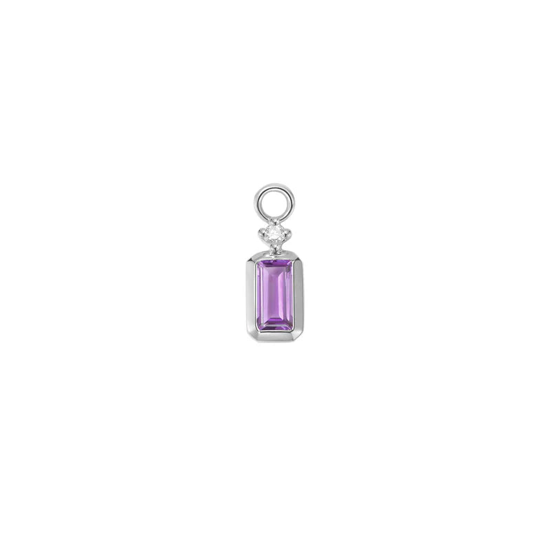 Chloe Charm Colored Gemstone — Modern Mood