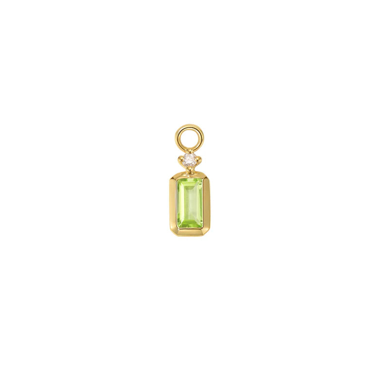 Chloe Charm Colored Gemstone — Modern Mood