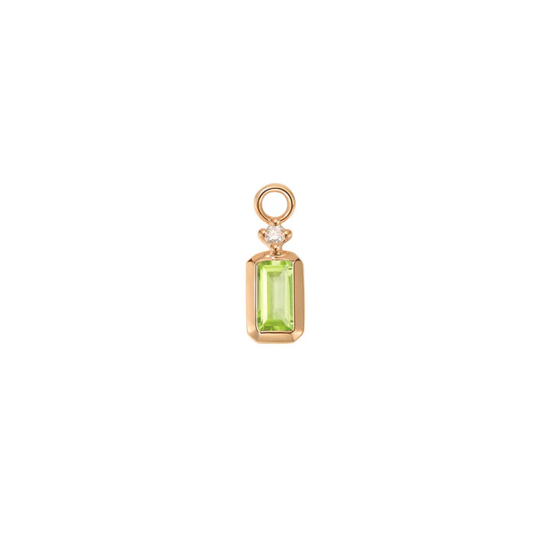 Chloe Charm Colored Gemstone — Modern Mood