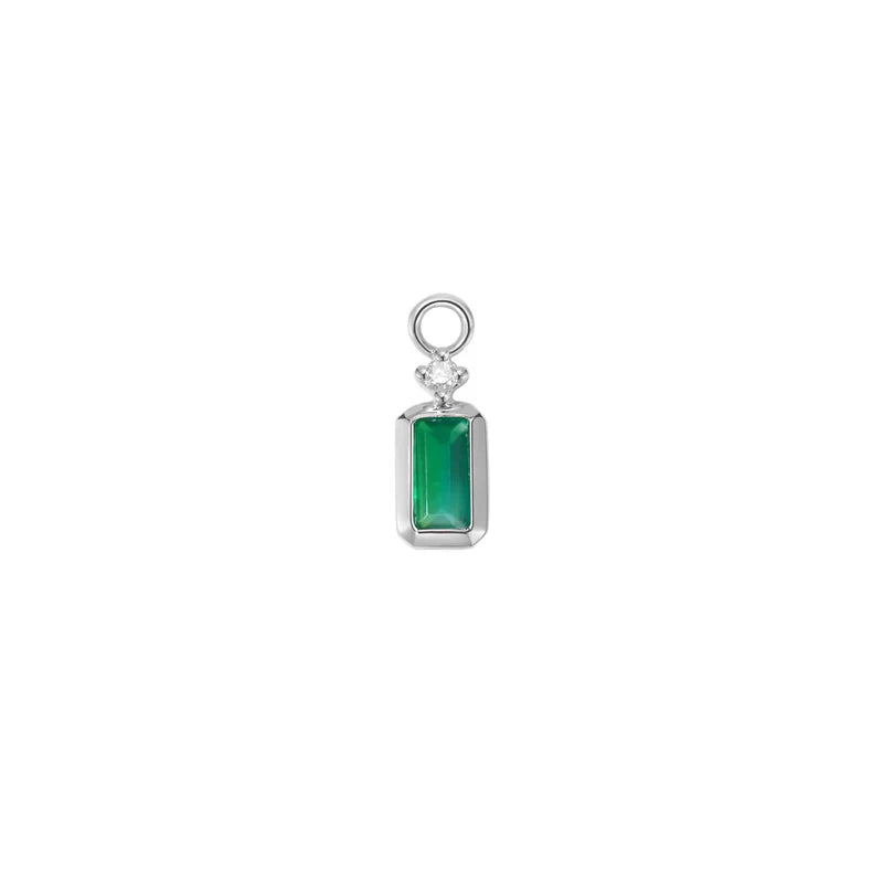 Chloe Charm Colored Gemstone — Modern Mood