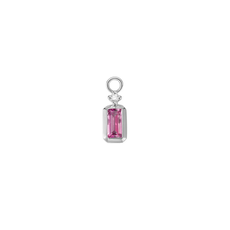 Chloe Charm Colored Gemstone — Modern Mood