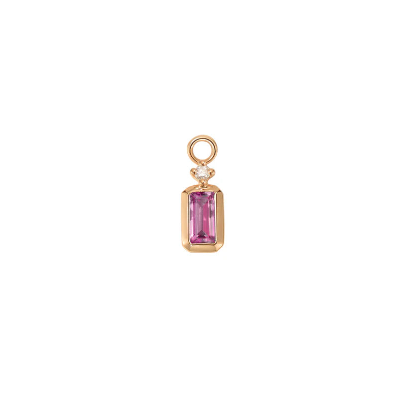 Chloe Charm Colored Gemstone — Modern Mood