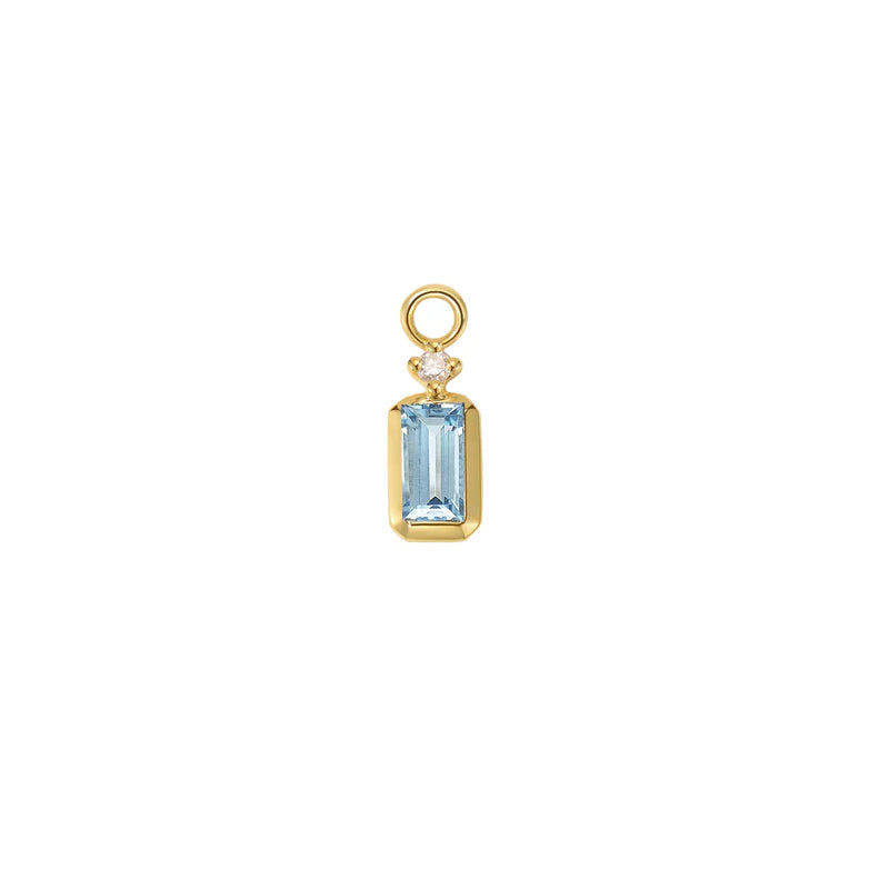 Chloe Charm Colored Gemstone — Modern Mood