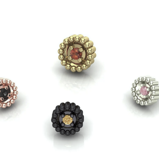 Circle Beads From Mushroom