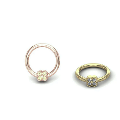 Clover Ring from M.US.HROOM